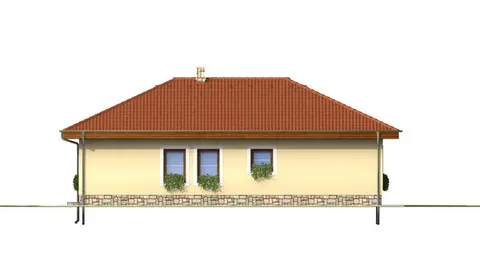 Montažna kuća Bungalow 41, 41 m², Monthaus (Montažne kuće Jevtić)