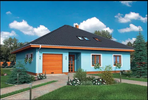 Montažna kuća Bungalow 42, 42 m², Monthaus (Montažne kuće Jevtić)
