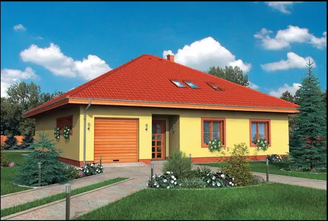 Montažna kuća Bungalow 42, 42 m², Monthaus (Montažne kuće Jevtić)