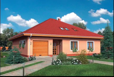 Montažna kuća Bungalow 42, 42 m², Monthaus (Montažne kuće Jevtić)