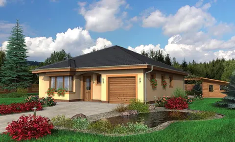 Montažna kuća Bungalow 49, 49 m², Monthaus (Montažne kuće Jevtić)