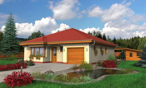 Montažna kuća Bungalow 49, 49 m², Monthaus (Montažne kuće Jevtić)