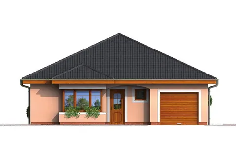 Montažna kuća Bungalow 49, 49 m², Monthaus (Montažne kuće Jevtić)