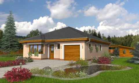 Montažna kuća Bungalow 49, 49 m², Monthaus (Montažne kuće Jevtić)