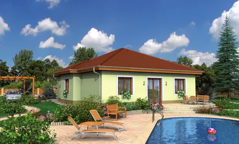 Montažna kuća Bungalow 51, 51 m², Monthaus (Montažne kuće Jevtić)