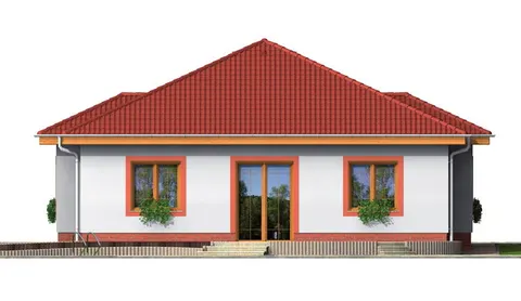 Montažna kuća Bungalow 51, 51 m², Monthaus (Montažne kuće Jevtić)