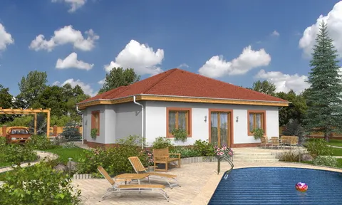 Montažna kuća Bungalow 51, 51 m², Monthaus (Montažne kuće Jevtić)