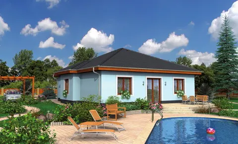Montažna kuća Bungalow 51, 51 m², Monthaus (Montažne kuće Jevtić)
