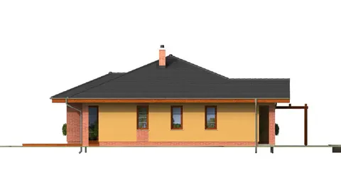 Montažna kuća Bungalow 53, 53 m², Monthaus (Montažne kuće Jevtić)