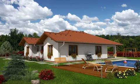 Montažna kuća Bungalow 54, 54 m², Monthaus (Montažne kuće Jevtić)