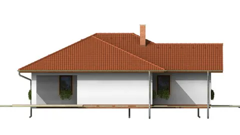 Montažna kuća Bungalow 54, 54 m², Monthaus (Montažne kuće Jevtić)