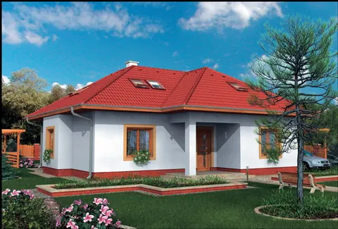 Montažna kuća Bungalow 61, 61 m², Monthaus (Montažne kuće Jevtić)