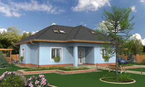 Montažna kuća Bungalow 61, 61 m², Monthaus (Montažne kuće Jevtić)