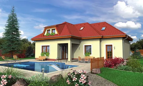 Montažna kuća Bungalow 66, 66 m², Monthaus (Montažne kuće Jevtić)