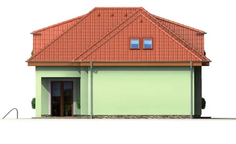 Montažna kuća Bungalow 66, 66 m², Monthaus (Montažne kuće Jevtić)