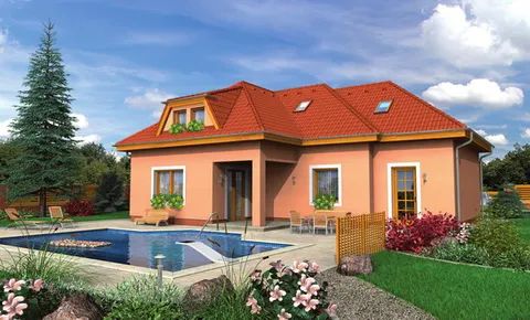 Montažna kuća Bungalow 66, 66 m², Monthaus (Montažne kuće Jevtić)