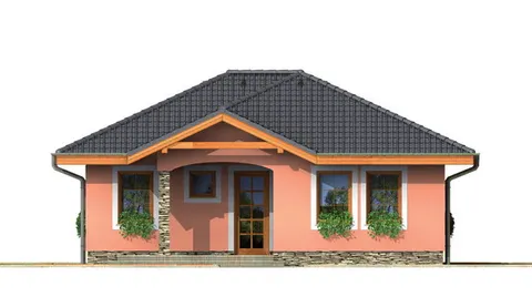 Montažna kuća Bungalow 68, 68 m², Monthaus (Montažne kuće Jevtić)