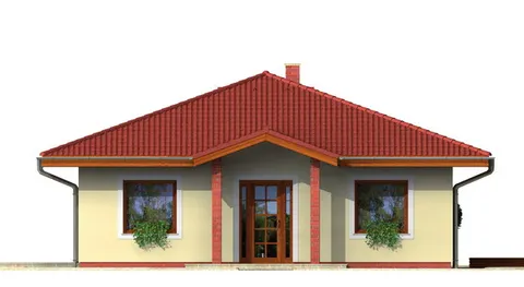 Montažna kuća Bungalow 69, 69 m², Monthaus (Montažne kuće Jevtić)