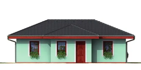 Montažna kuća Bungalow 70, 70 m², Monthaus (Montažne kuće Jevtić)