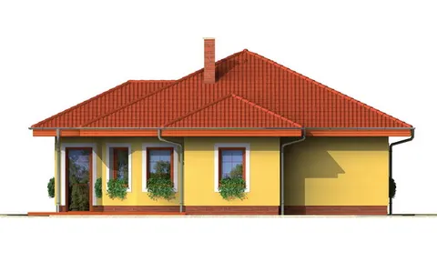 Montažna kuća Bungalow 71, 71 m², Monthaus (Montažne kuće Jevtić)