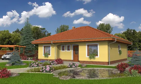 Montažna kuća Bungalow 71, 71 m², Monthaus (Montažne kuće Jevtić)