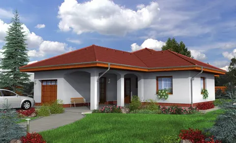 Montažna kuća Bungalow 73, 73 m², Monthaus (Montažne kuće Jevtić)