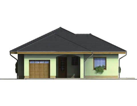 Montažna kuća Bungalow 73, 73 m², Monthaus (Montažne kuće Jevtić)