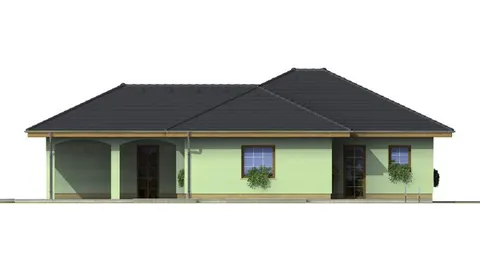 Montažna kuća Bungalow 73, 73 m², Monthaus (Montažne kuće Jevtić)
