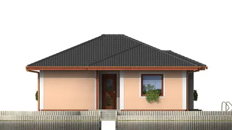 Montažna kuća Bungalow 74, 74 m², Monthaus (Montažne kuće Jevtić)