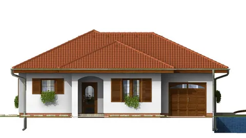 Montažna kuća Bungalow 77, 77 m², Monthaus (Montažne kuće Jevtić)