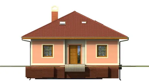 Montažna kuća Bungalow 78, 78 m², Monthaus (Montažne kuće Jevtić)