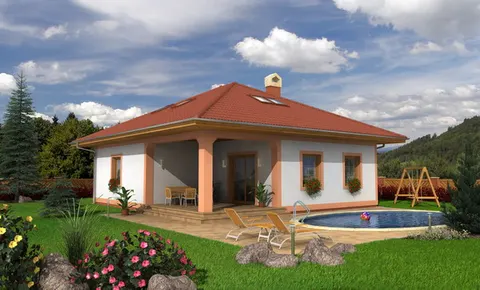 Montažna kuća Bungalow 78, 78 m², Monthaus (Montažne kuće Jevtić)