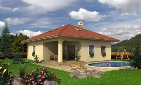 Montažna kuća Bungalow 78, 78 m², Monthaus (Montažne kuće Jevtić)