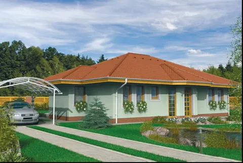 Montažna kuća Bungalow 79, 79 m², Monthaus (Montažne kuće Jevtić)