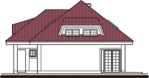 Montažna kuća Bungalow 80, 80 m², Monthaus (Montažne kuće Jevtić)