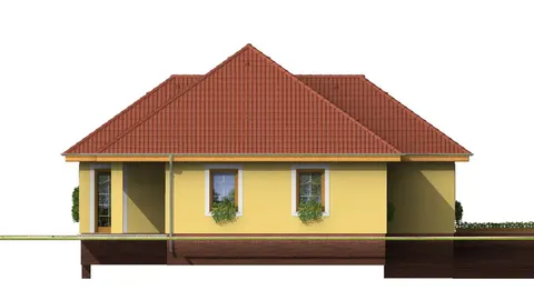 Montažna kuća Bungalow 81, 81 m², Monthaus (Montažne kuće Jevtić)