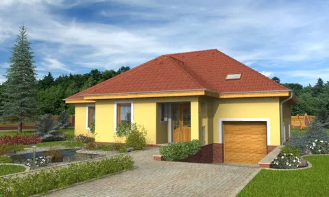 Montažna kuća Bungalow 81, 81 m², Monthaus (Montažne kuće Jevtić)