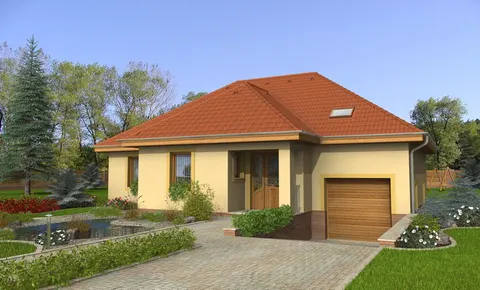 Montažna kuća Bungalow 81, 81 m², Monthaus (Montažne kuće Jevtić)