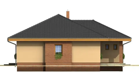 Montažna kuća Bungalow 84, 84 m², Monthaus (Montažne kuće Jevtić)