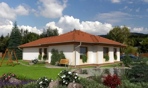 Montažna kuća Bungalow 85, 85 m², Monthaus (Montažne kuće Jevtić)