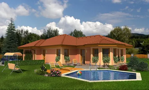 Montažna kuća Bungalow 85, 85 m², Monthaus (Montažne kuće Jevtić)