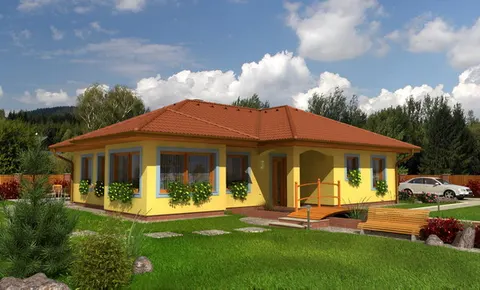 Montažna kuća Bungalow 87, 87 m², Monthaus (Montažne kuće Jevtić)
