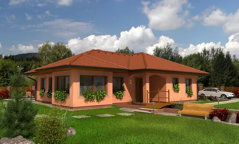 Montažna kuća Bungalow 87, 87 m², Monthaus (Montažne kuće Jevtić)