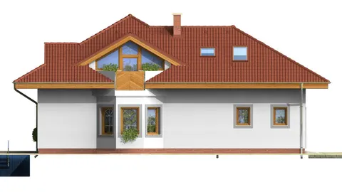Montažna kuća Bungalow 89, 89 m², Monthaus (Montažne kuće Jevtić)