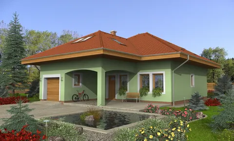 Montažna kuća Bungalow 89, 89 m², Monthaus (Montažne kuće Jevtić)
