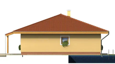 Montažna kuća Bungalow 91, 91 m², Monthaus (Montažne kuće Jevtić)