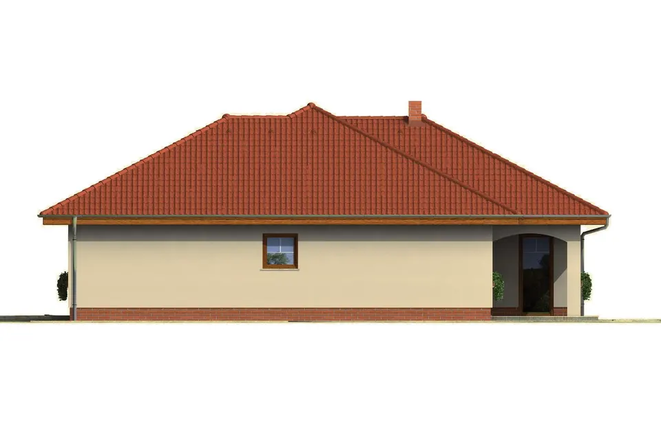 Montažna kuća Bungalow 92, 92 m², Monthaus (Montažne kuće Jevtić)