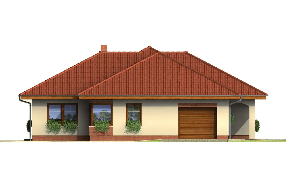Montažna kuća Bungalow 92, 92 m², Monthaus (Montažne kuće Jevtić)