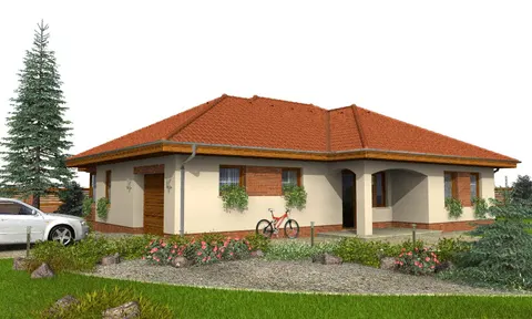 Montažna kuća Bungalow 92, 92 m², Monthaus (Montažne kuće Jevtić)