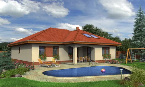 Montažna kuća Bungalow 92, 92 m², Monthaus (Montažne kuće Jevtić)